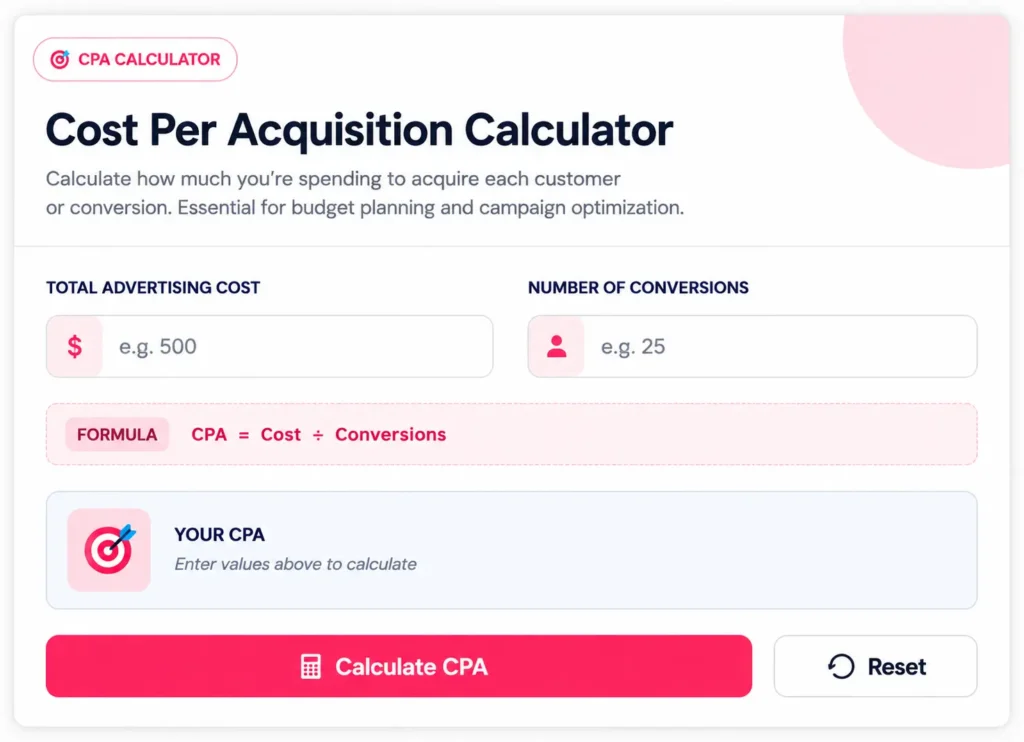 CPA Calculator