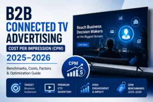 B2B Connected TV Advertising CPM 2025–2026