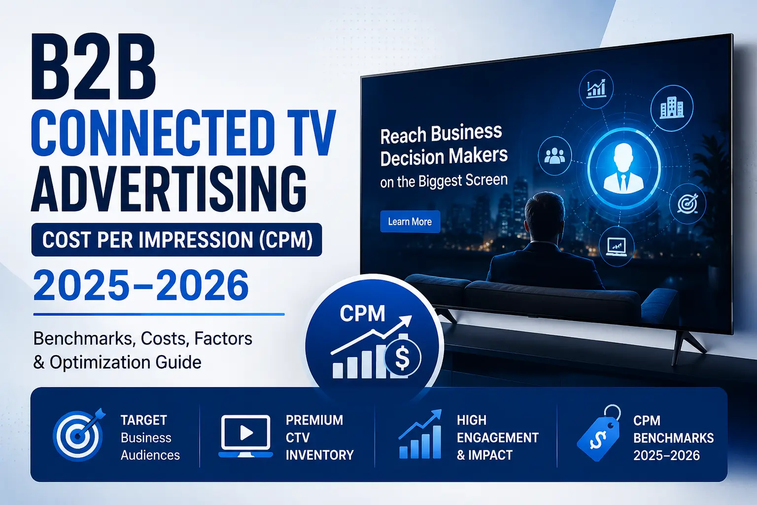 B2B Connected TV Advertising CPM 2025–2026