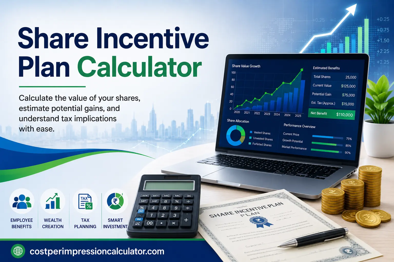 Share Incentive Plan Calculator